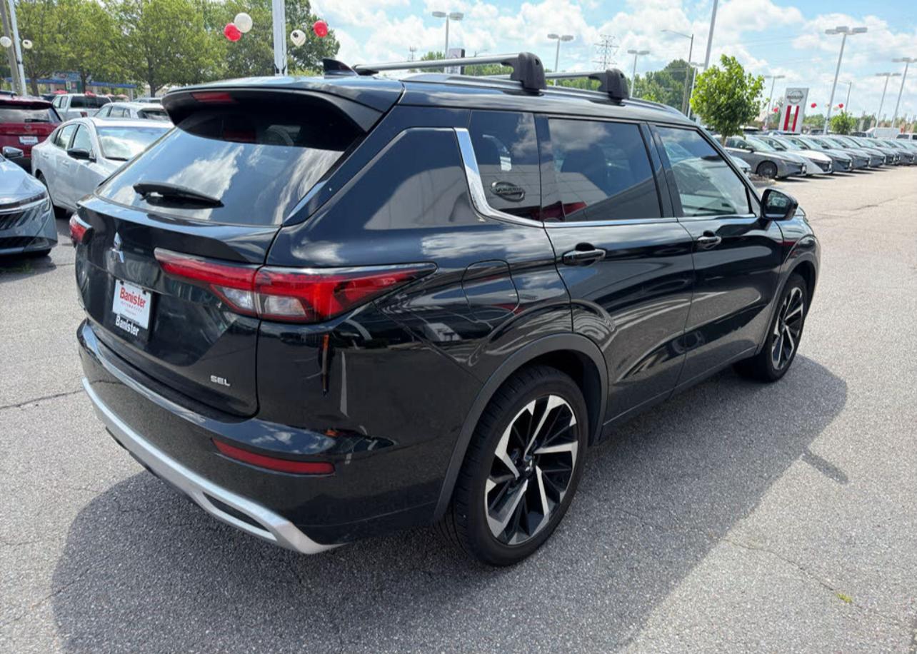 2022 Mitsubishi Outlander SEL FWD | Roomy, Stylish SUV with Comfort Features & Affordable Payment | West Alabama Wholesale - Image 3